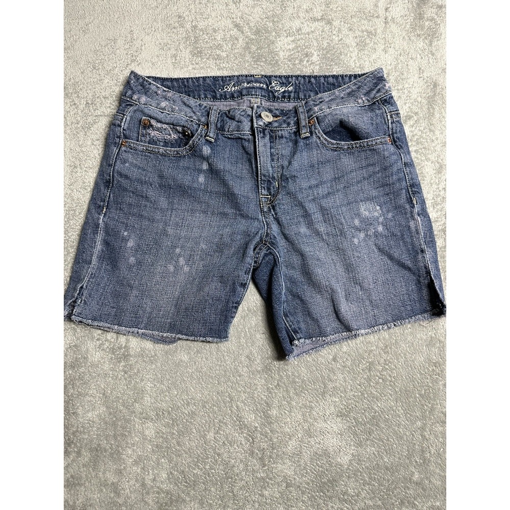 American Eagle Shorts Womens 2 Denim Jean Cut offs Summer